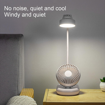 DESKTOP LAMP FAN 195x95x205mm