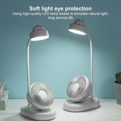 DESKTOP LAMP FAN 195x95x205mm