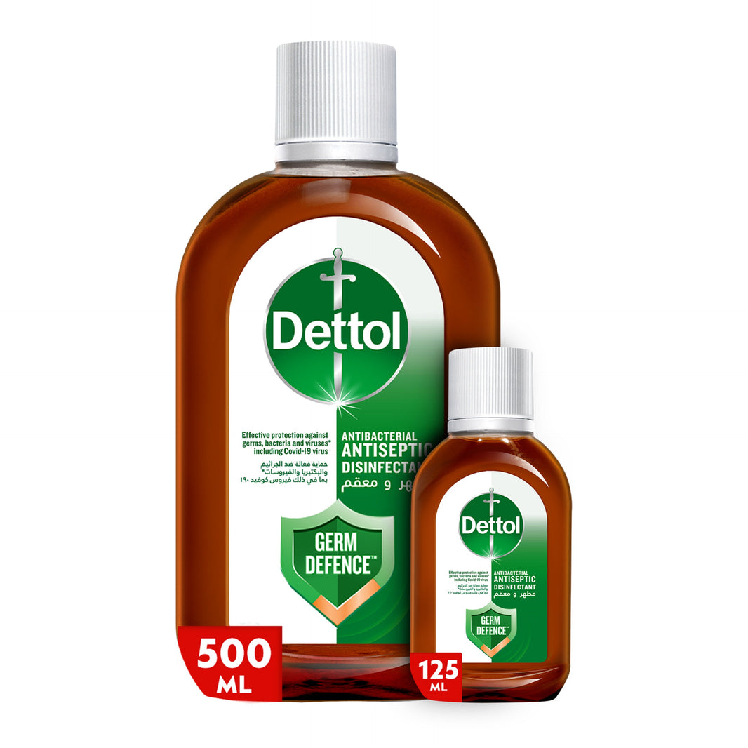 DETTOL ANTISEPTIC DISINFECT 500+125ML