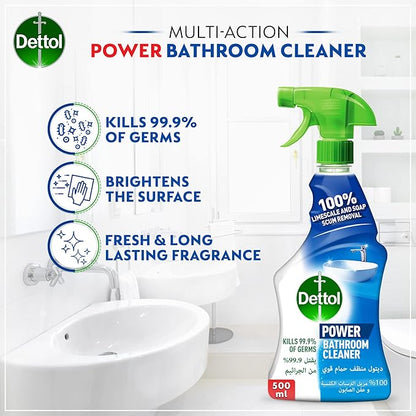 DETTOL BATHROOM CLEANER 500ML