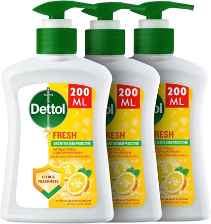 DETTOL FRESH HANDWASH 200MLX3