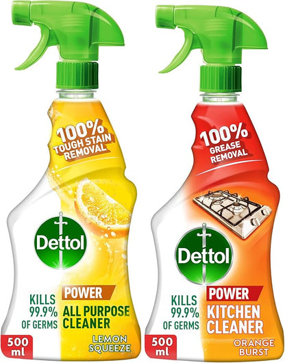DETTOL KITCHEN CLEANER 2x500ML