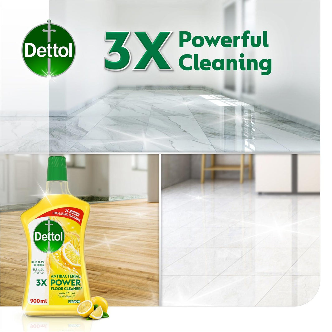 DETTOL LEMON FLOOR CLEANER 900mle