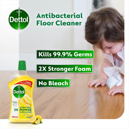 DETTOL LEMON FLOOR CLEANER 900mle