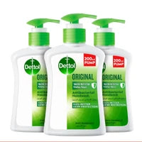 DETTOL ORG HANDWASH 200MLX3
