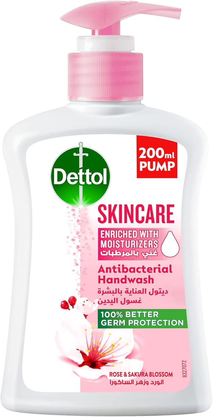 DETTOL SKINCARE HANDWASH 200MLX3