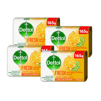 DETTOL SOAP FRESH LMN 165gm