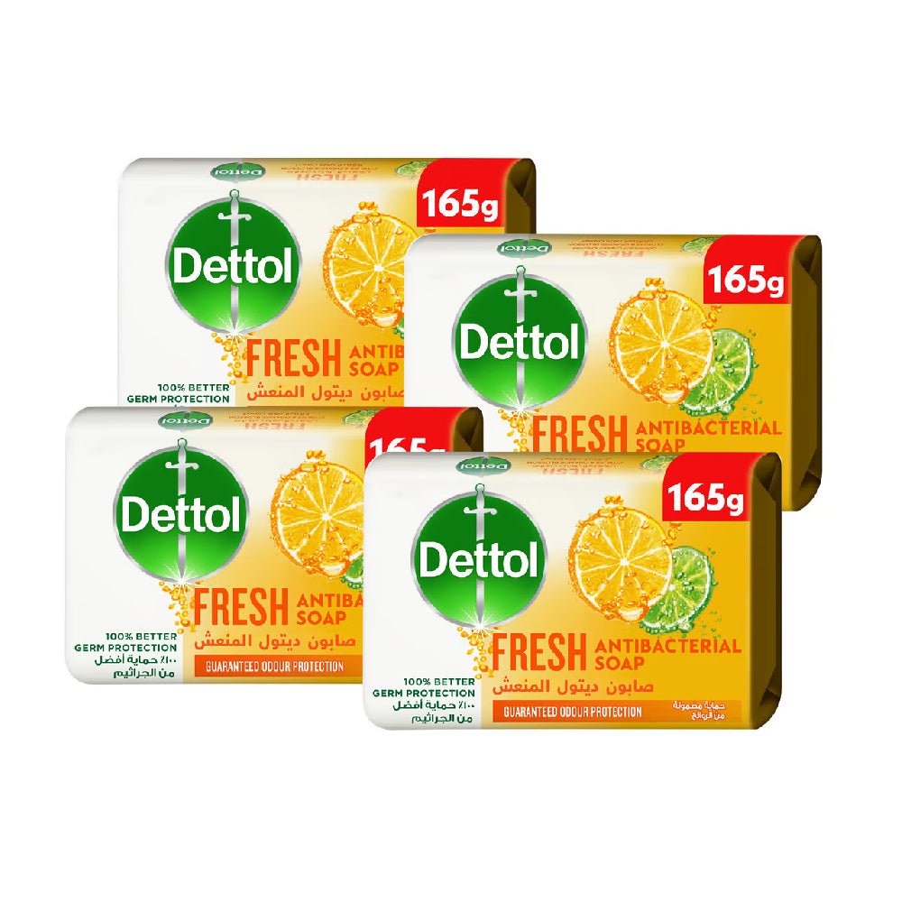 DETTOL SOAP FRESH LMN 165gm