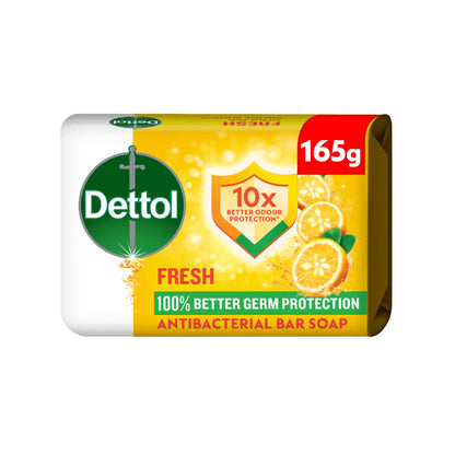 DETTOL SOAP FRESH LMN 165gm