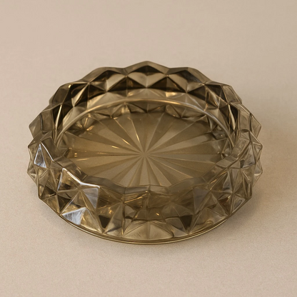 DIAMOND GLASS ASHTRAY DM3020-2JB