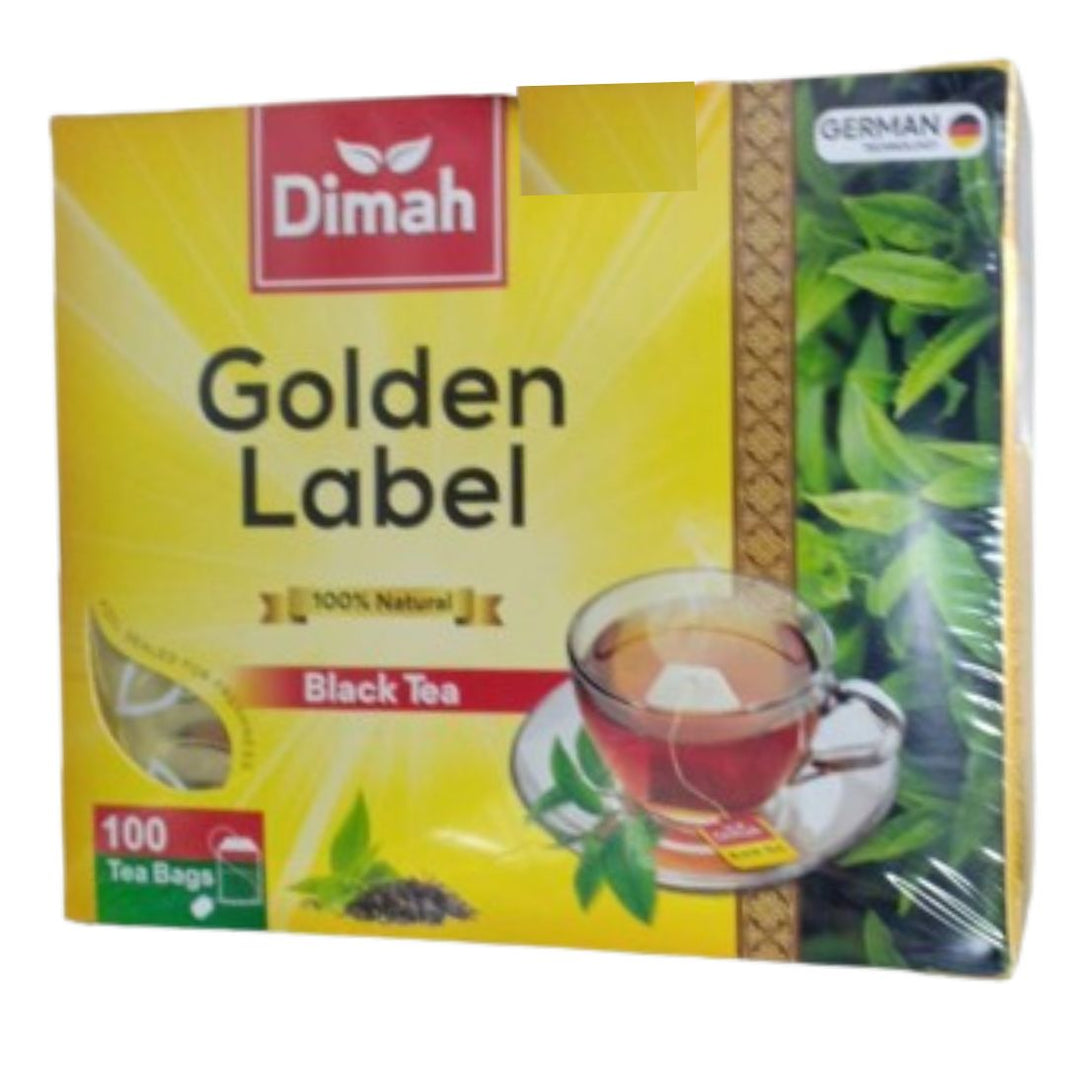 DIMAH GOLDEN LABEL BLACK TEA 100Bag