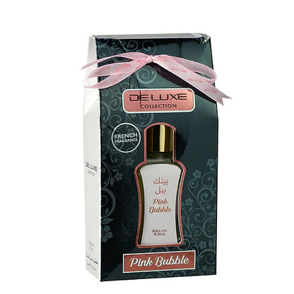 DLX PINK BUBBLE ROLLON 24ML
