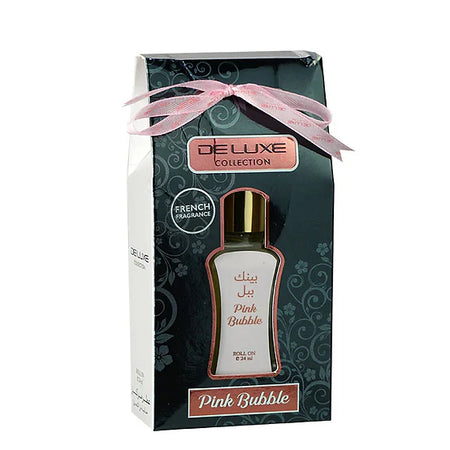 DLX PINK BUBBLE ROLLON 24ML