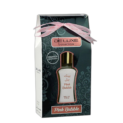 DLX PINK BUBBLE ROLLON 24ML