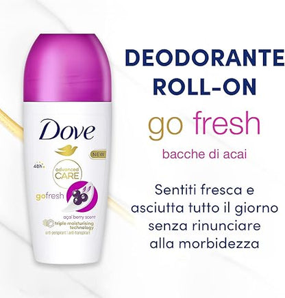 DOVE ROLLON ADVANCE CARE ACAI BERRY 50ML