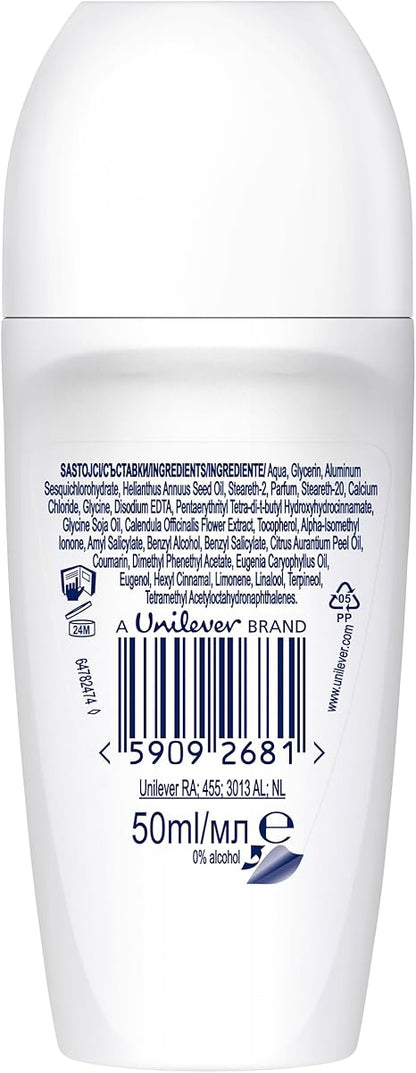 DOVE ROLLON ADVANCE CARE COCONUT 50ML