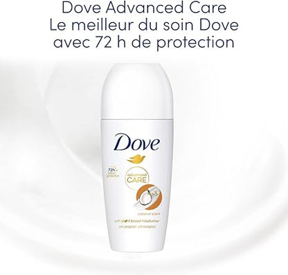 DOVE ROLLON ADVANCE CARE COCONUT 50ML