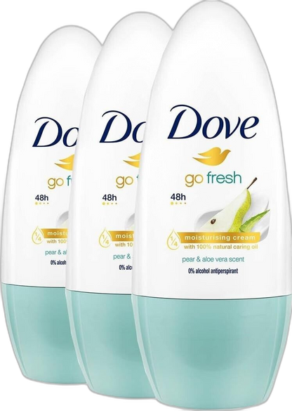 DOVE ROLLON PEAR& ALOE 50ML