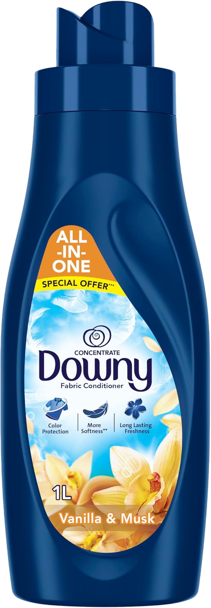 DOWNY CONCENTRATE VANILLA & MUSK GARDEN 1LTR