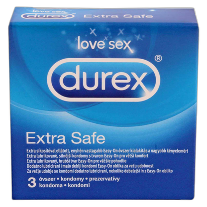 DUREX EXTRA SAFE CONDOMN 3pcs