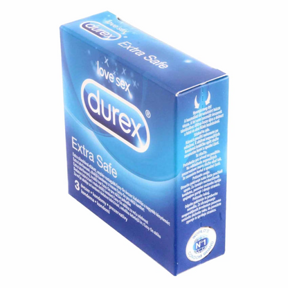 DUREX EXTRA SAFE CONDOMN 3pcs