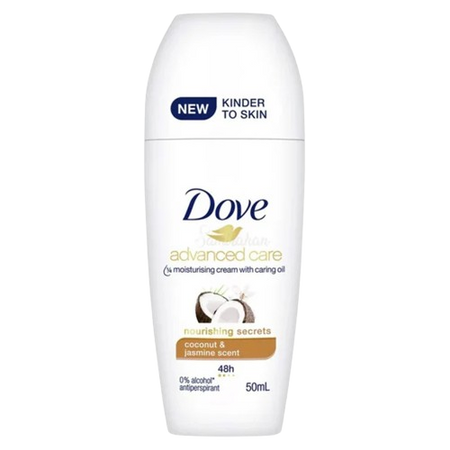 Dove Coconut&Jasmine Deo Roll On 50Ml