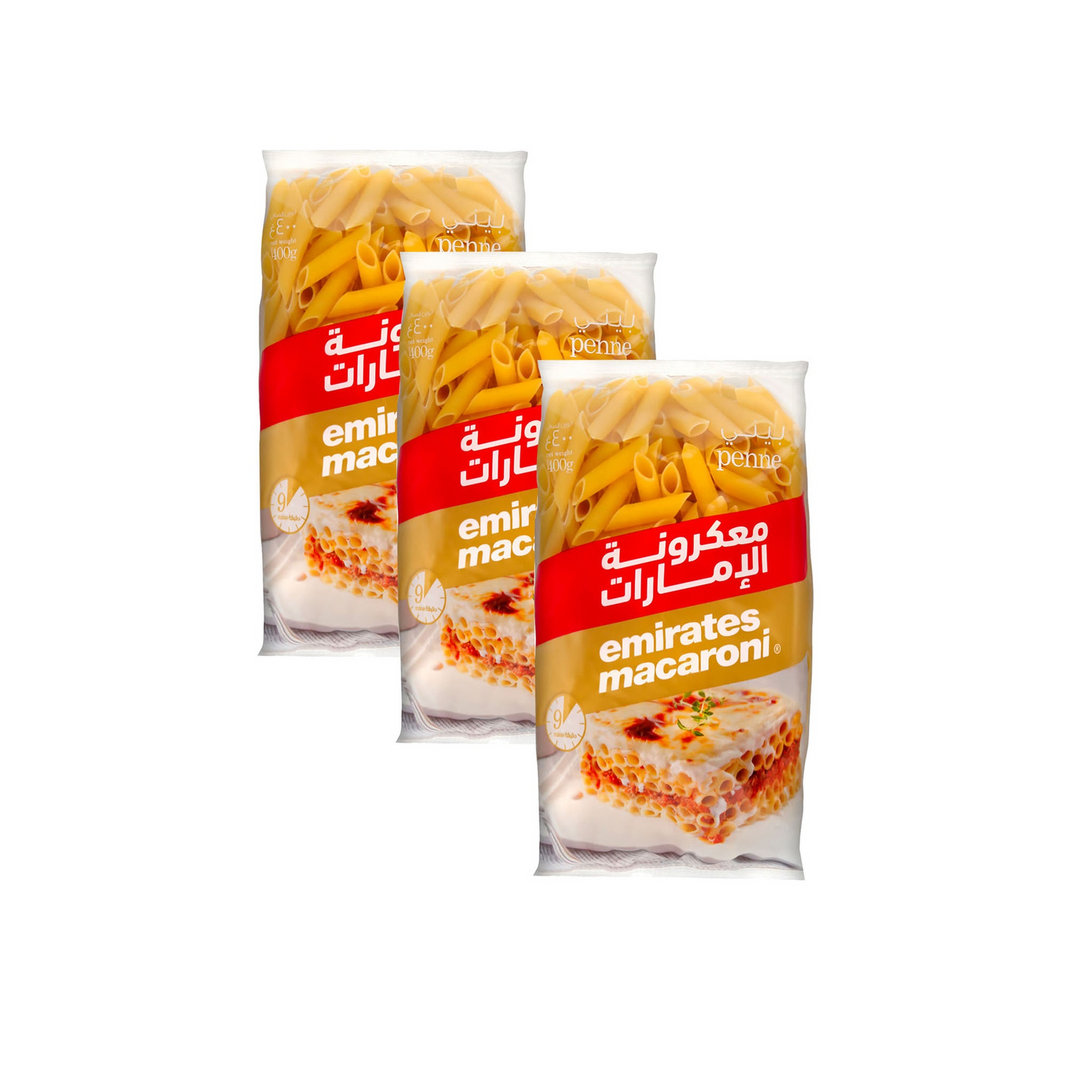 EMIRATES MACARONI PENNE 3x400gm