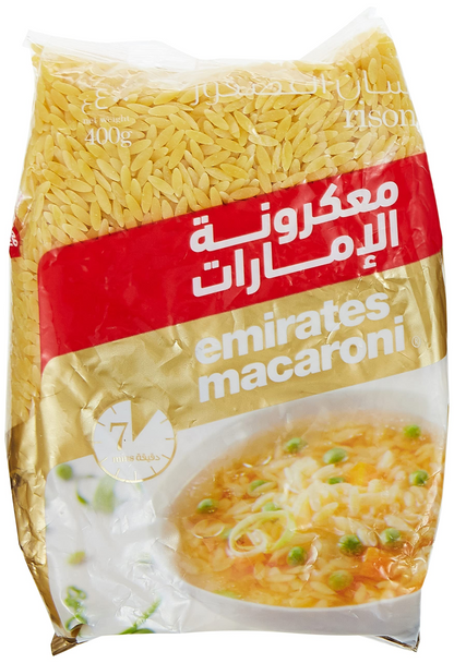 EMIRATES MACARONI RISONE 400gm