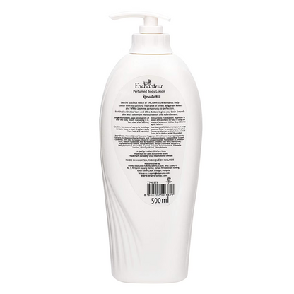 ENCHANTEUR BODY LOTION 500ml ROMANTIC.
