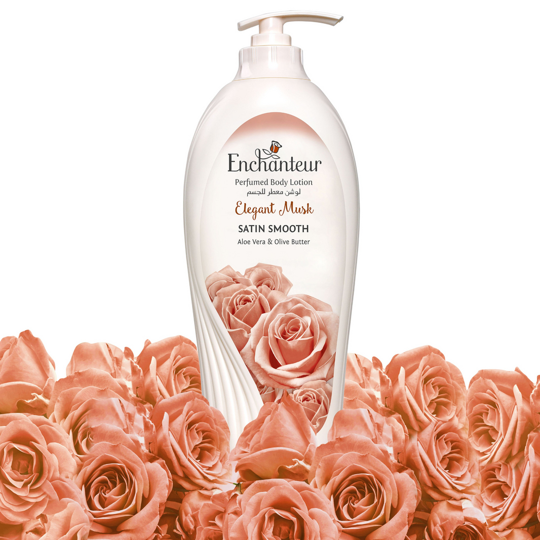 ENCHANTEUR ELEGANT MUSK BODY LOTION 500ml
