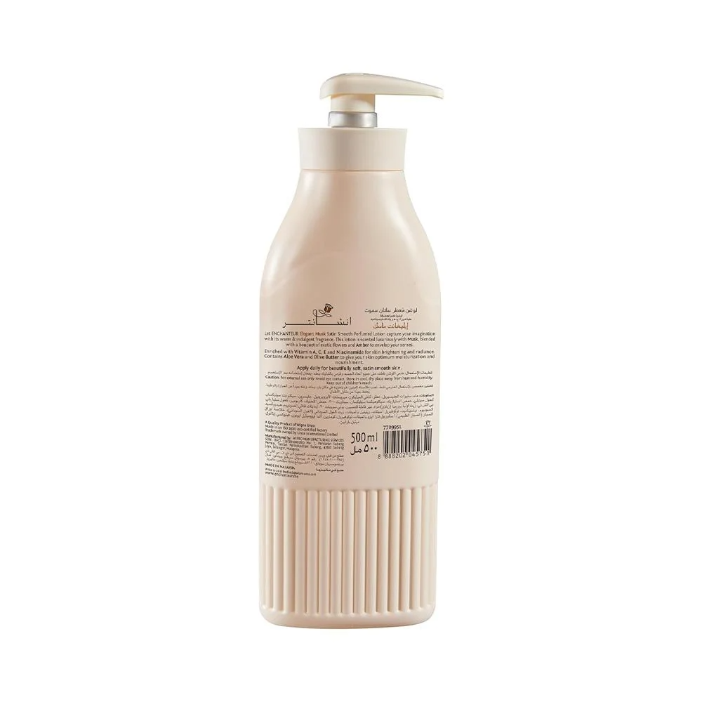 ENCHANTEUR ELEGANT MUSK BODY LOTION 500ml