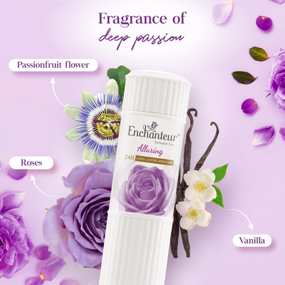 ENCHANTEUR PERFUMED TALC ALLURING 250gm