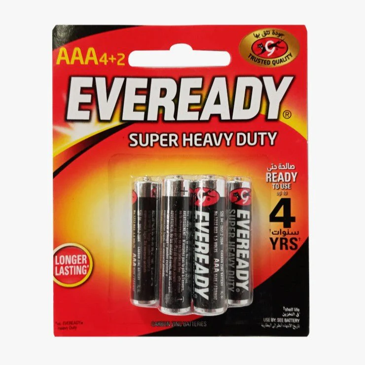 EVERREADY AAA 4+2 PACK