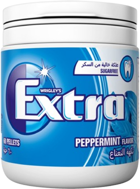 EXTRA PEPPERMINT GUM 60Pcs Pack