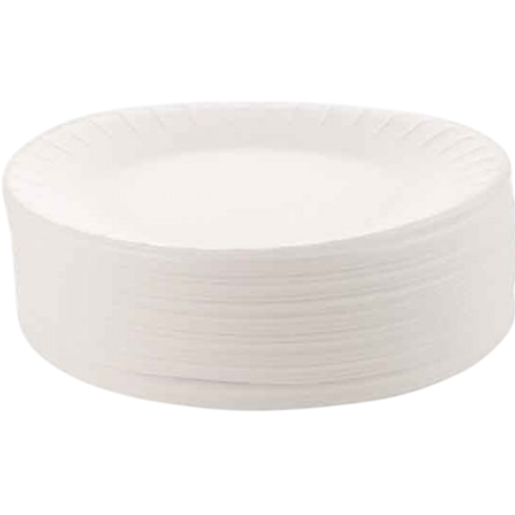 Fijipack Foam Plate, 25 Pieces
