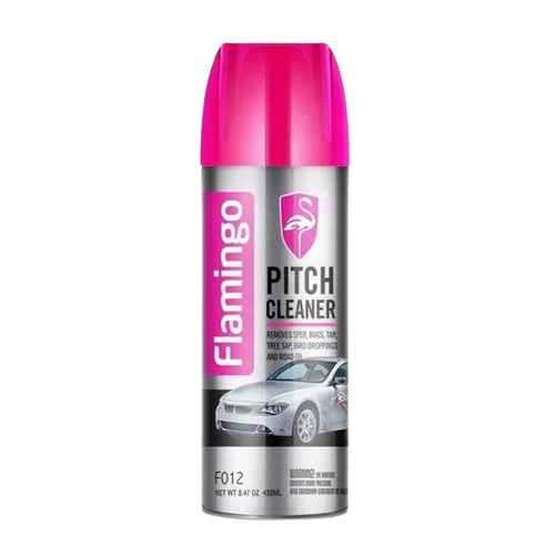 Flamingo Pitch Cleaner Spray - FO12 - 450ml Car Cleaning Asphalt Cleaner for Remove Dirt Stains