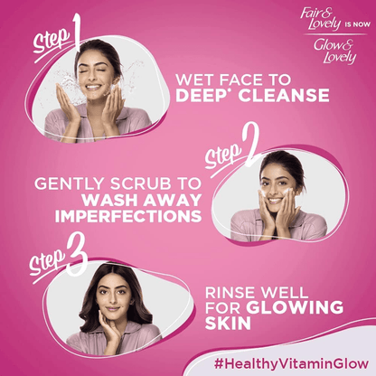 FAIR & LOVELY FACE WASH INSTA GLOW 150G
