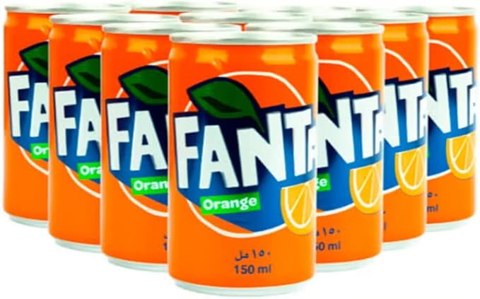 FANTA ORANGE MINI CANS 10x155ml