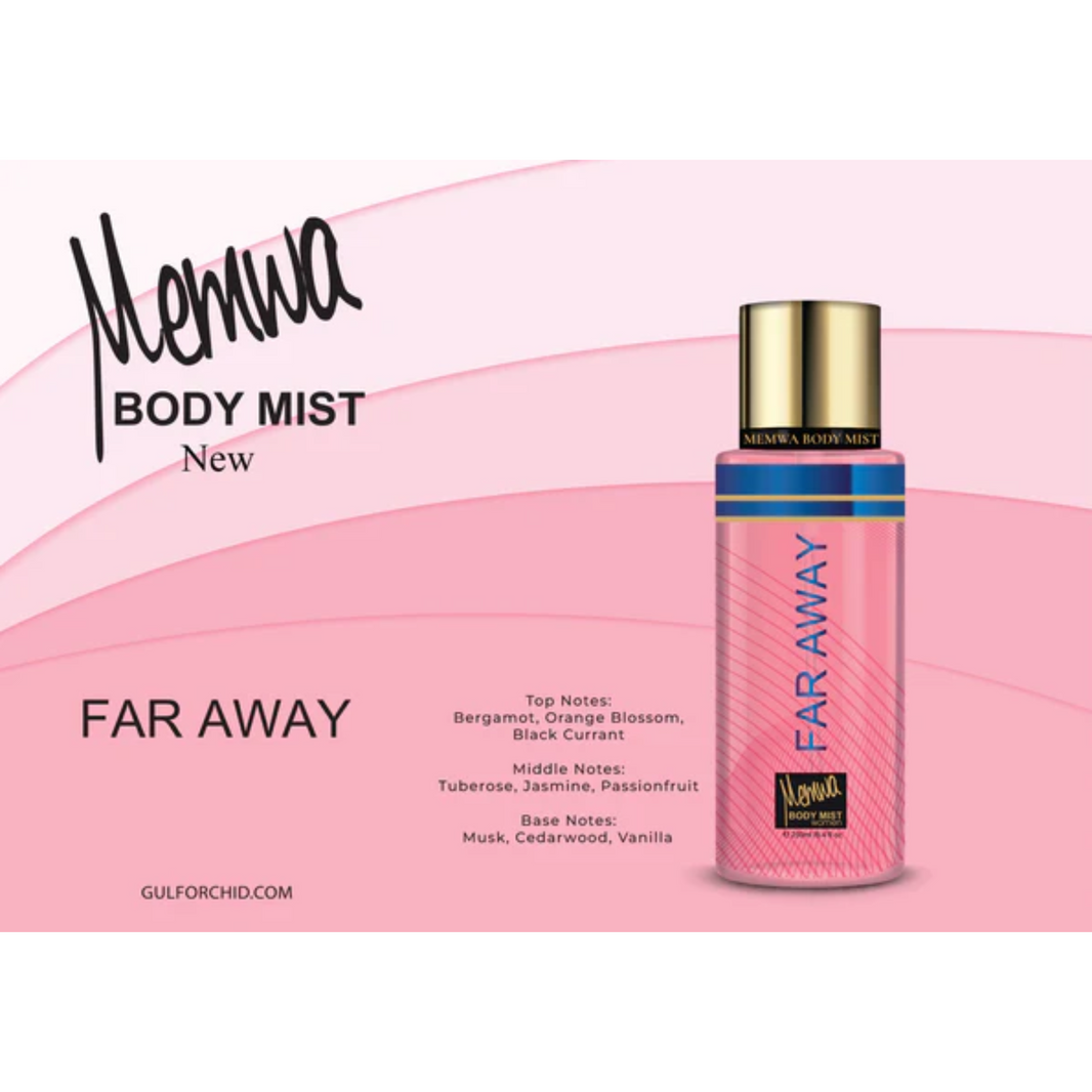 FAR AWAY MEMWA BODYMIST 250ML