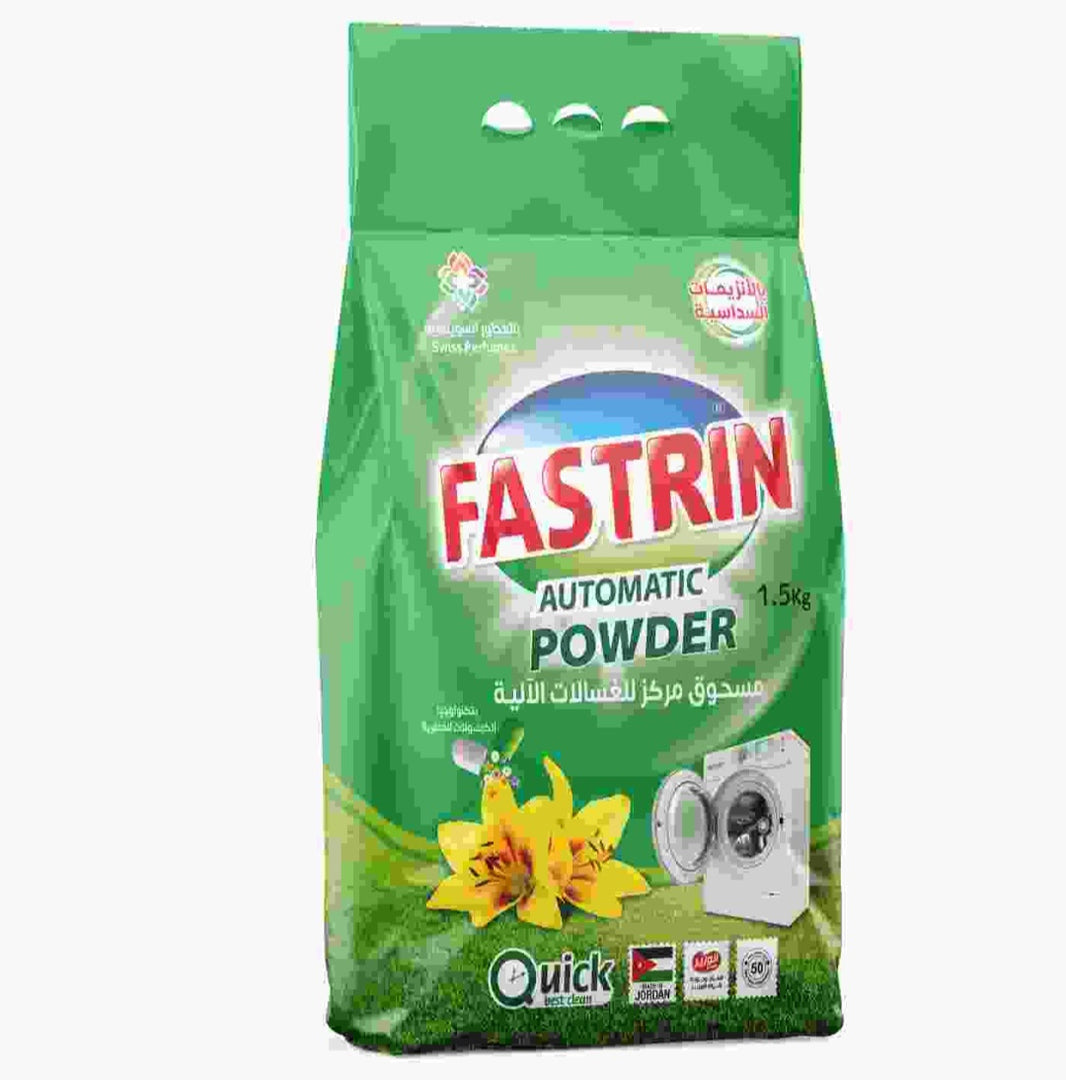 FASTRIN GREEN DETERGENT POWDER 1.5Kg