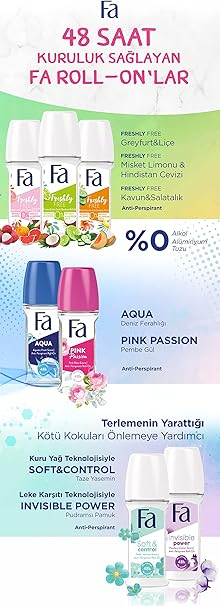 FA AQUA ROLL ON 50ml
