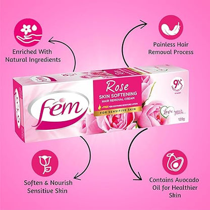 FEM ROSE HAIR REMOAL 2x120gm