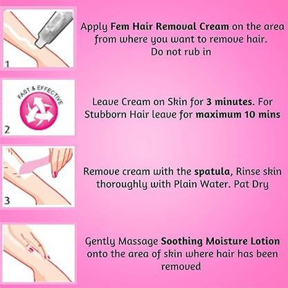 FEM ROSE HAIR REMOAL 2x120gm