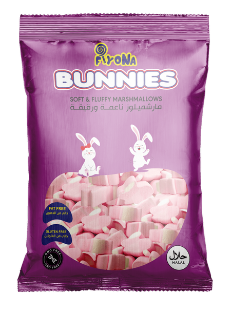 FIYONA BUNNIES MARSHMALLOWS 150gm