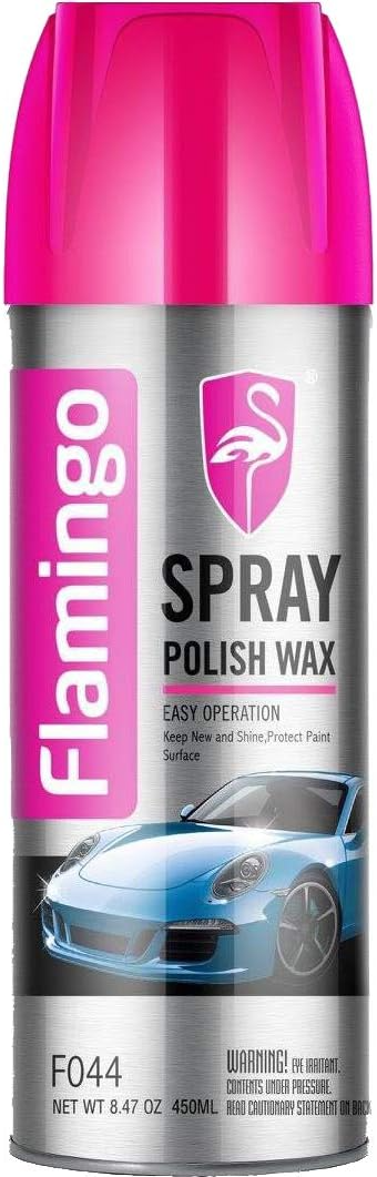 FLAMINGO CAR POLISH SPRAY 450ml F044/BSF044