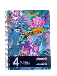 FLAMINGO 5 SUBJECT BOOK A4 160Sheet
