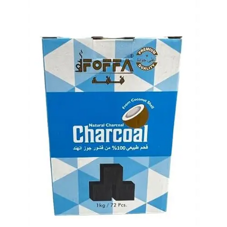 FOFFA CHARCOAL 1KG 72PCS