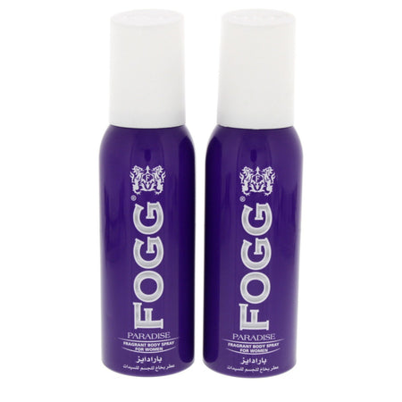 FOGG BODY SPRAY PARADISE 2X120ML
