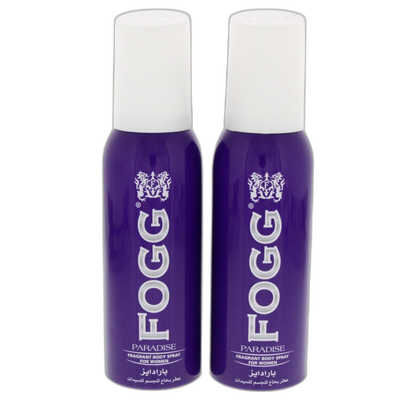 FOGG BODY SPRAY PARADISE 2X120ML
