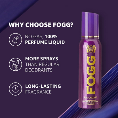 FOGG PARADISE BODY SPRAY 120ML